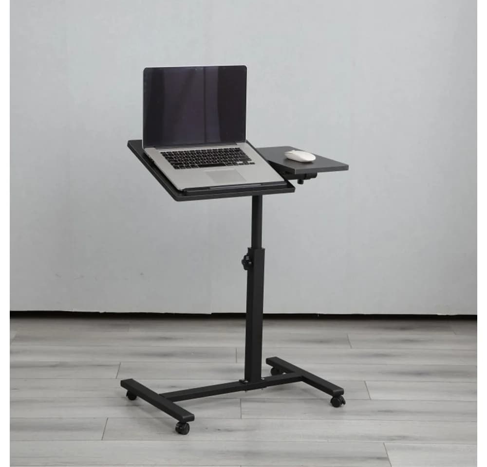 JEOBEST Laptoptisch Beistelltisch Höhenverstellbar Schwarz - Bild 3
