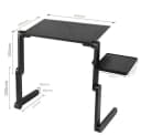 JEOBEST Laptoptisch Verstellbar Aluminium Tragbar Bild 3