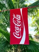 Coca Cola Original Strandtuch 100 % Baumwolle Retro-Design Bild 3