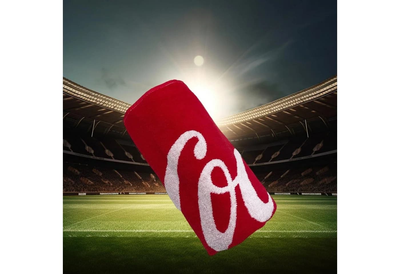 Coca Cola Original Strandtuch 100 % Baumwolle Retro-Design - Bild 4