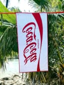 Coca Cola Original Strandtuch 100 % Baumwolle Retro-Design Bild 5