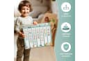 Mini Mindz Magnettafel Wochenplaner Kinder Grün mit 200 Magneten Bild 5