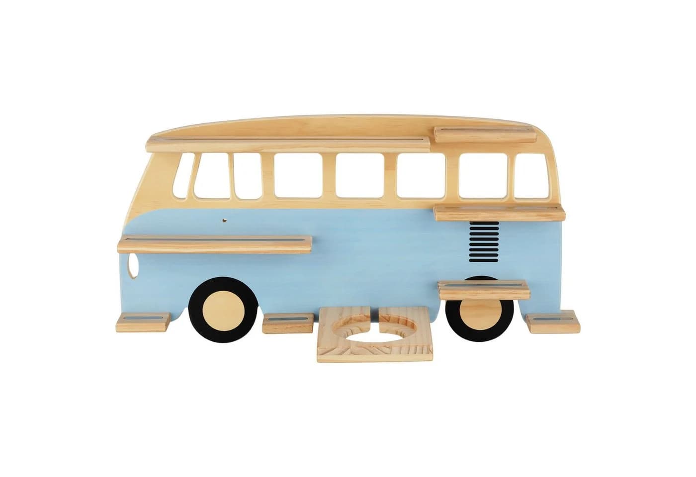 Little Goldie Kinderregal für Toniebox 1 & 2 mit 30 Tonies Halterung - Bus Motiv - Bild 5