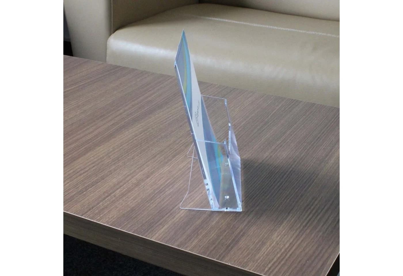 ogoPLUS Prospektständer DIN A5 Transparent Tisch-Aufsteller - Bild 3