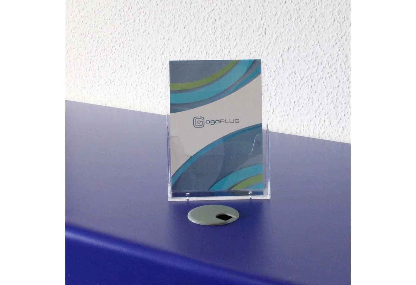 ogoPLUS Prospektständer DIN A5 Transparent Tisch-Aufsteller - Bild 4
