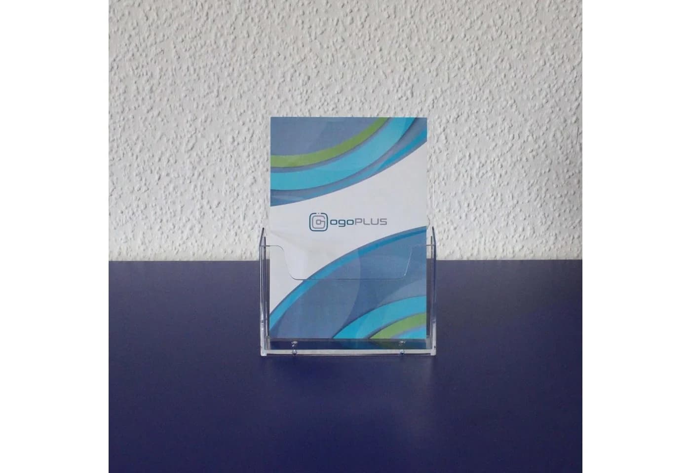 ogoPLUS Prospektständer DIN A5 Transparent Tisch-Aufsteller - Bild 5