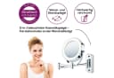 BEURER Kosmetikspiegel BS 59 mit LED-Beleuchtung & 5-fach Vergrößerung Bild 1