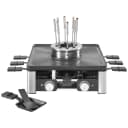 Gourmet-Station aus Edelstahl und Metall in Silber und Schwarz Bild 2