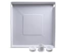 VIOKS Waschmaschinenuntergestell Kunststoff 650x650mm Bild 1