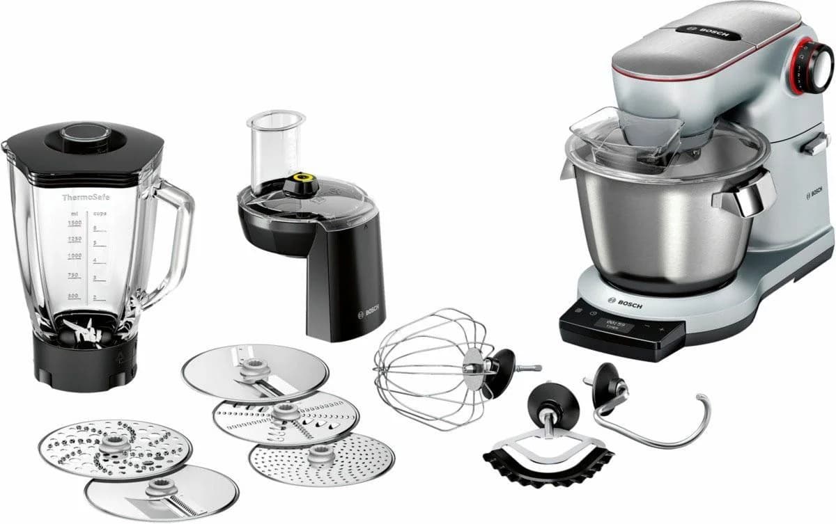Bosch Küchenmaschine OptiMUM MUM9DT5S41 Schwarz Silber