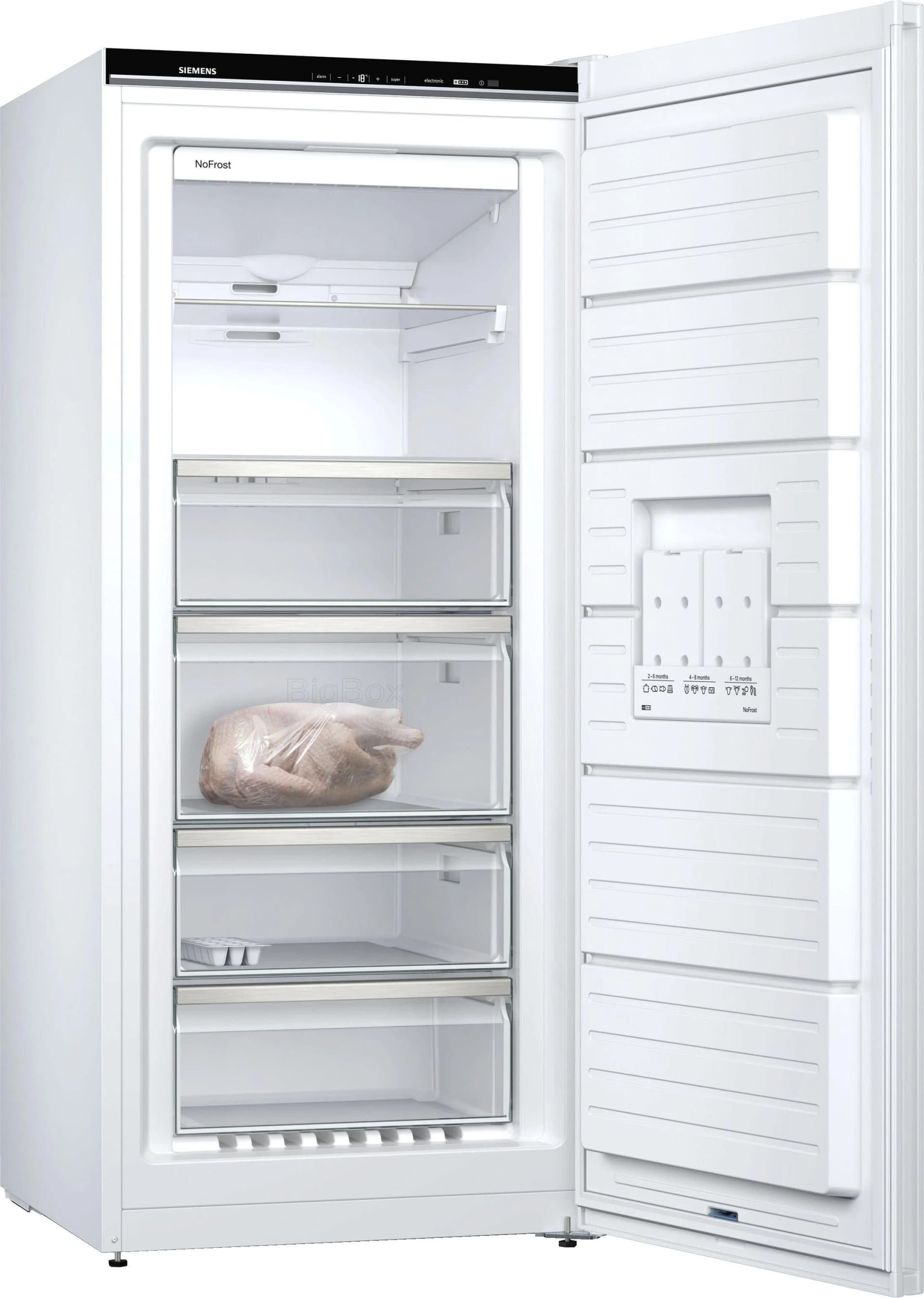 SIEMENS Gefrierschrank GS51NUWDP 4-Sterne LED-Innenbeleuchtung NoFrost