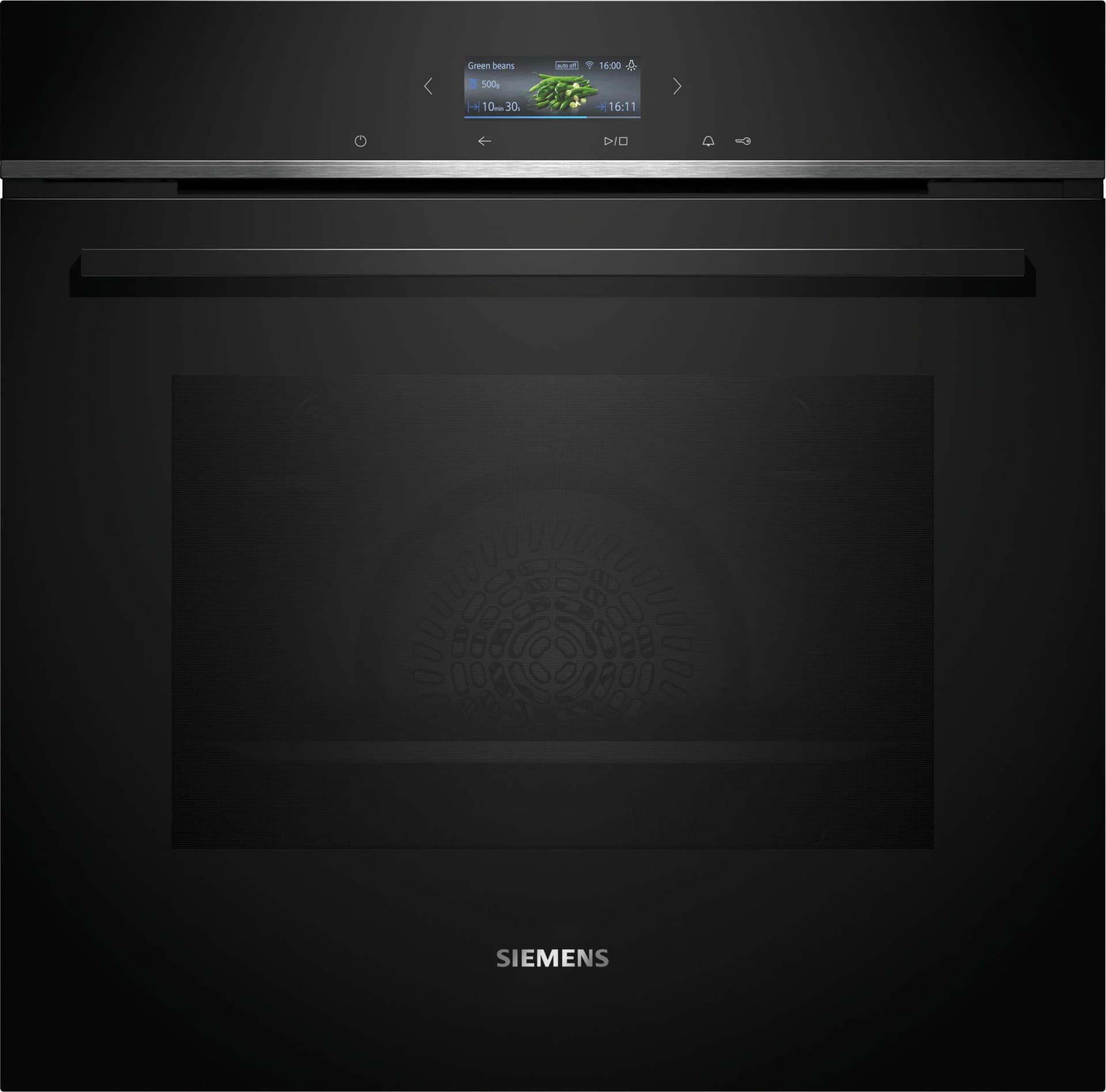 Siemens Pyrolyse Backofen HB772A1B1 Schwarz Air Fry