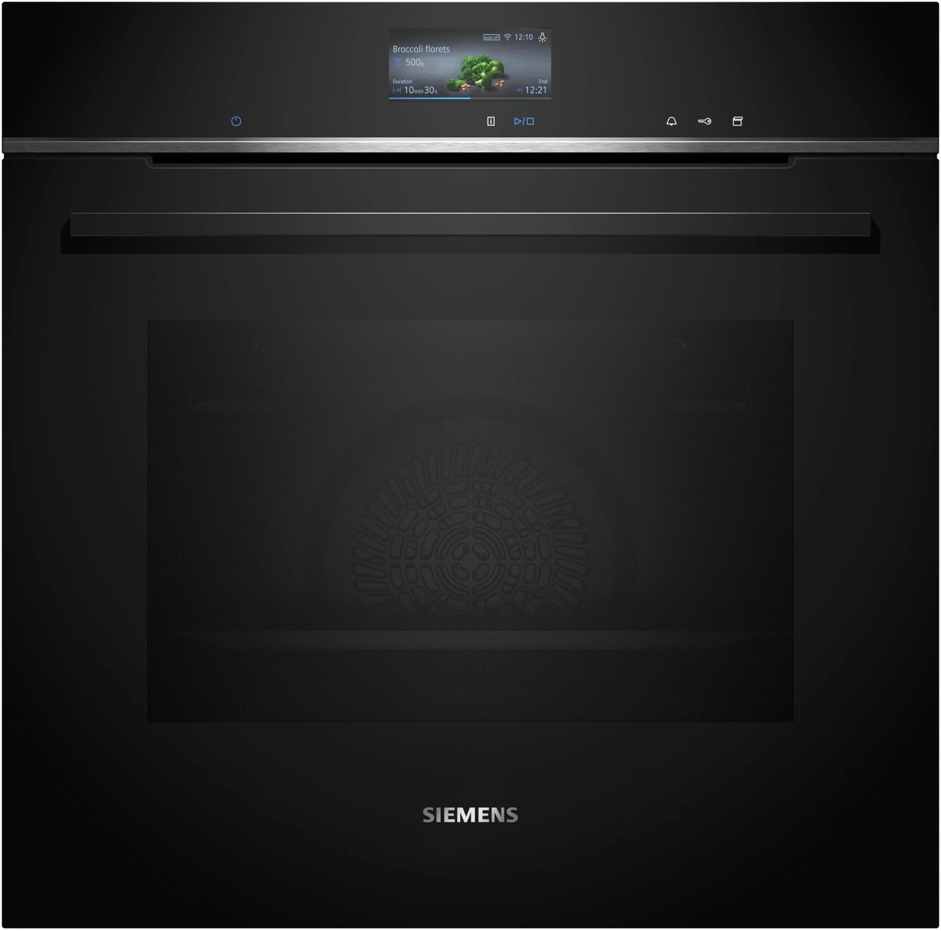 Siemens HR776G1B1 IQ700 Backofen Schwarz/Edelstahl 60 cm Home Connect