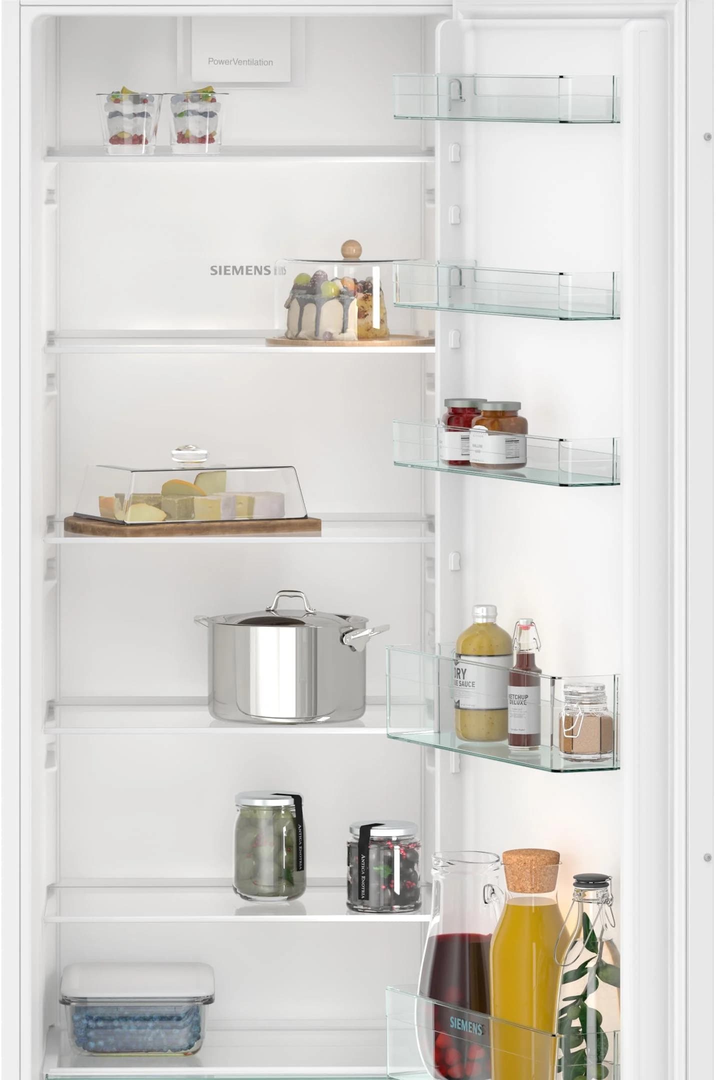 SIEMENS Einbaukühlschrank KI81RNSE0 Silber 310 Liter