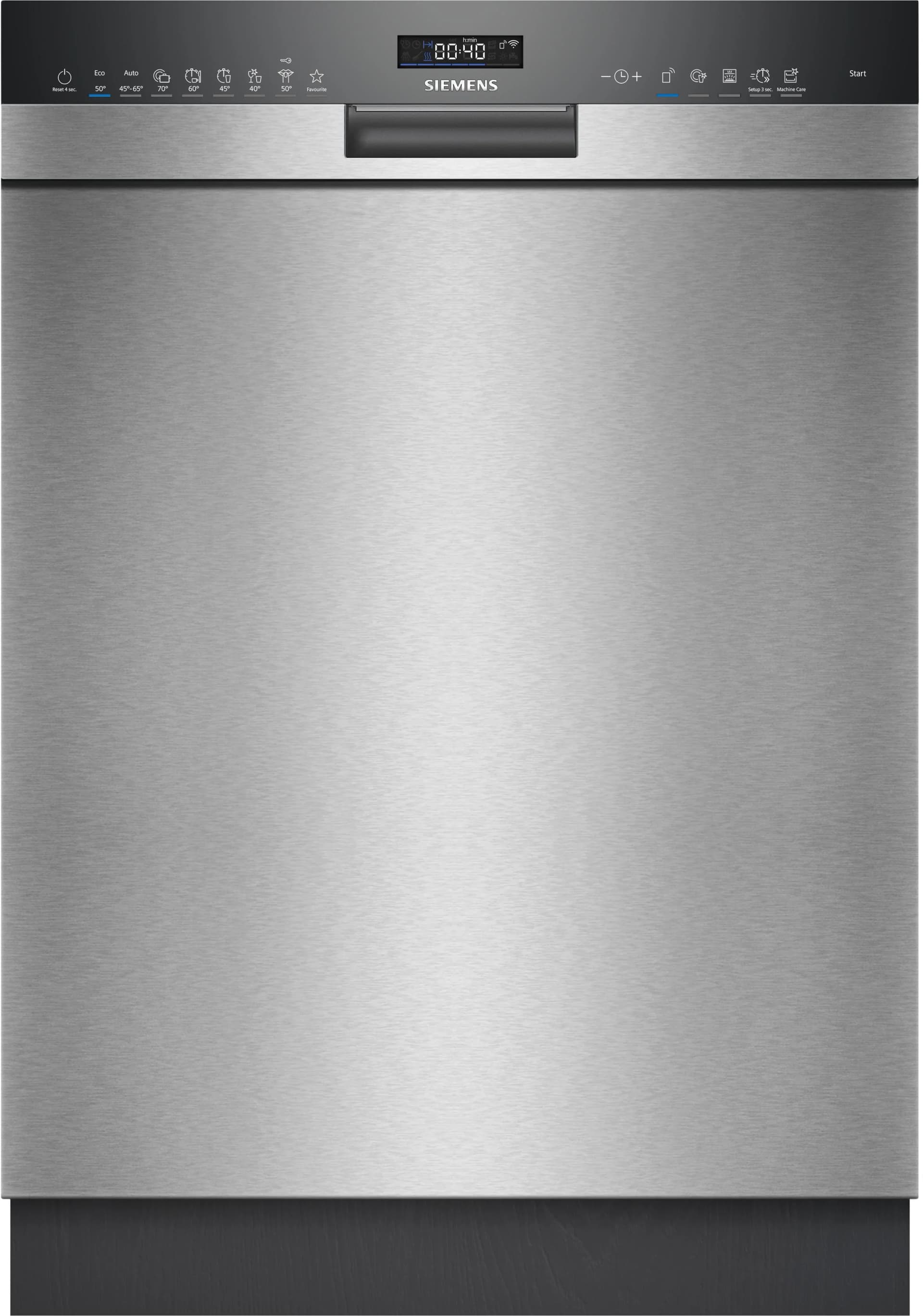 SIEMENS Unterbaugeschirrspüler SN45ZS07CE Silber Besteckschublade