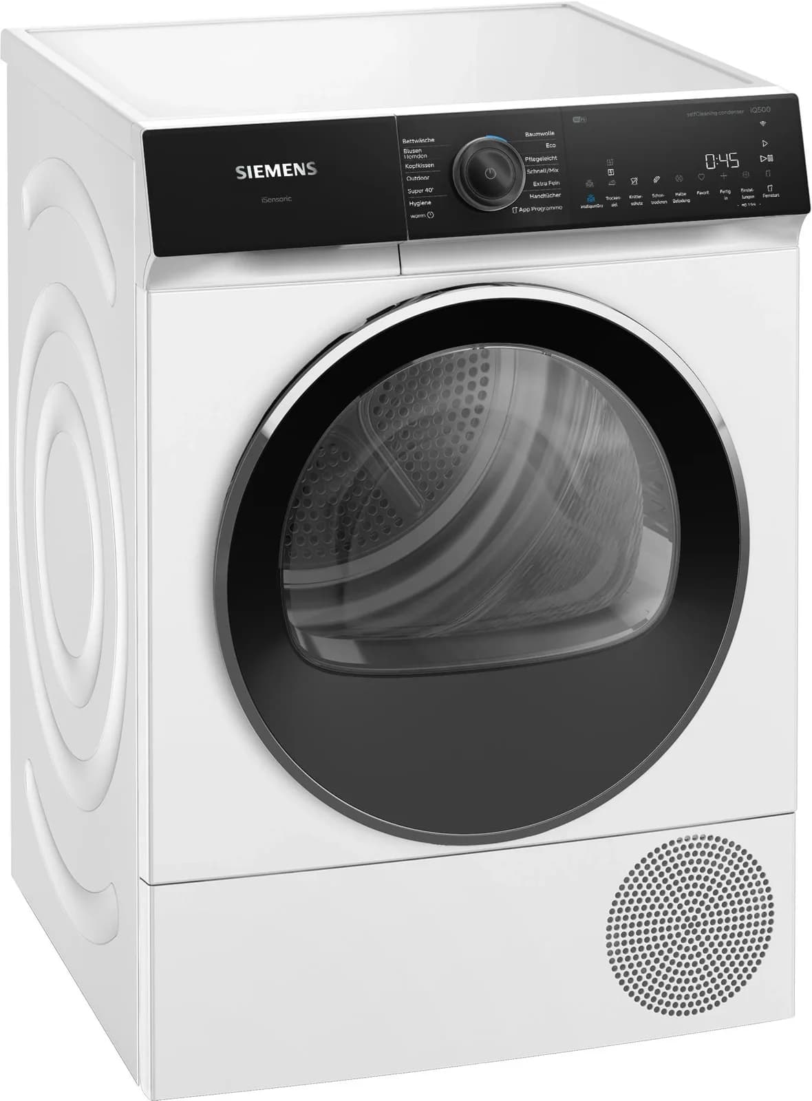 Siemens Wärmepumpentrockner WQ45H2BECO Selbstreinigender Kondensator