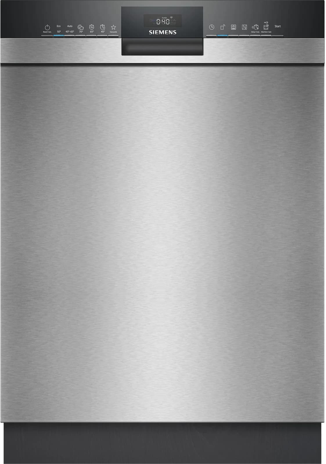 SIEMENS Unterbaugeschirrspüler SN43ES04TE Silber