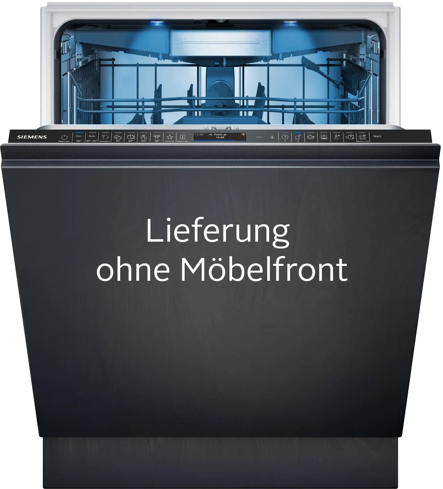 Siemens SN87TX02CE Geschirrspüler Vollintegrierbar Silber