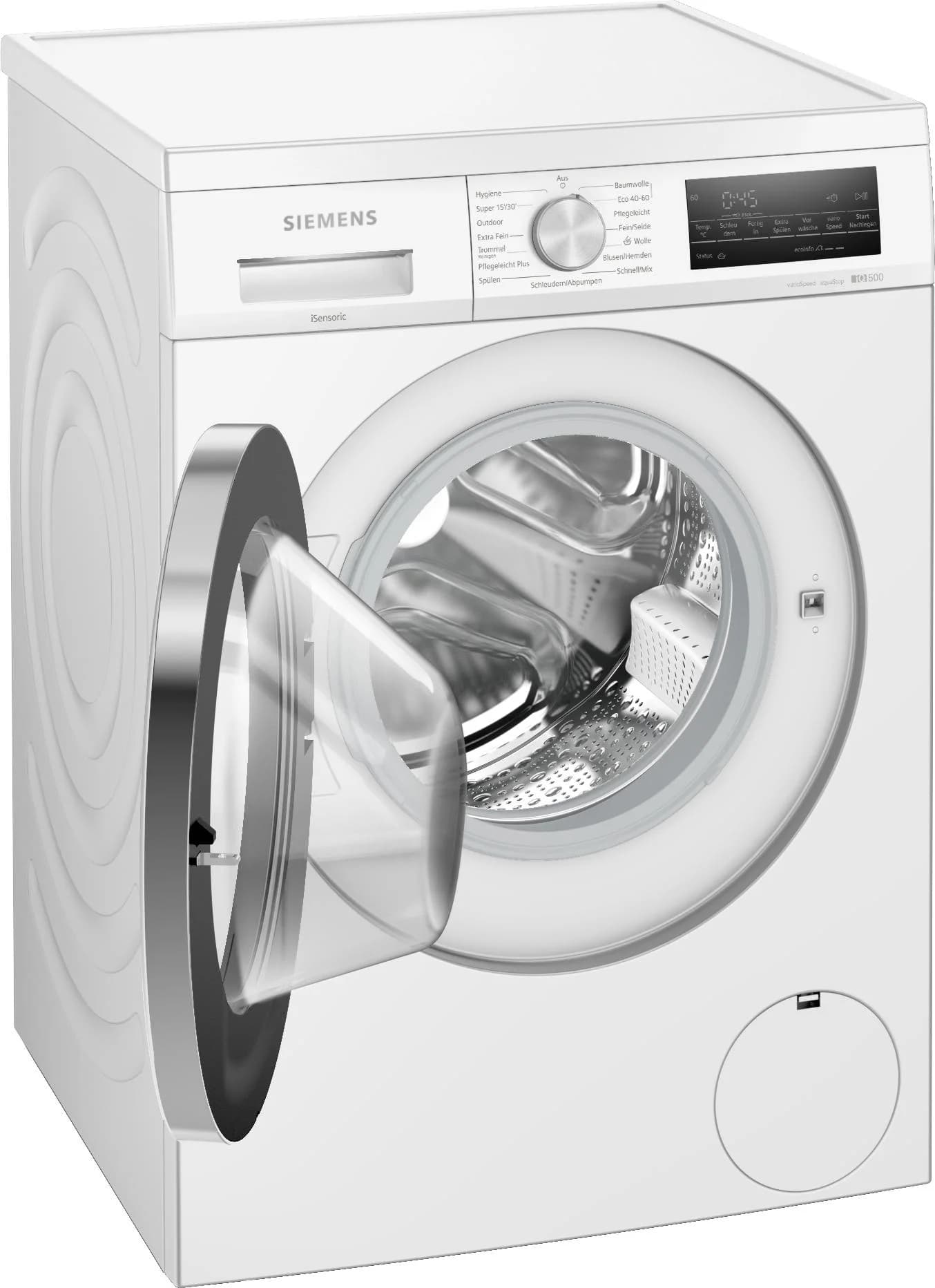 SIEMENS Einbauwaschmaschine WU14UT71 8 kg Weiß