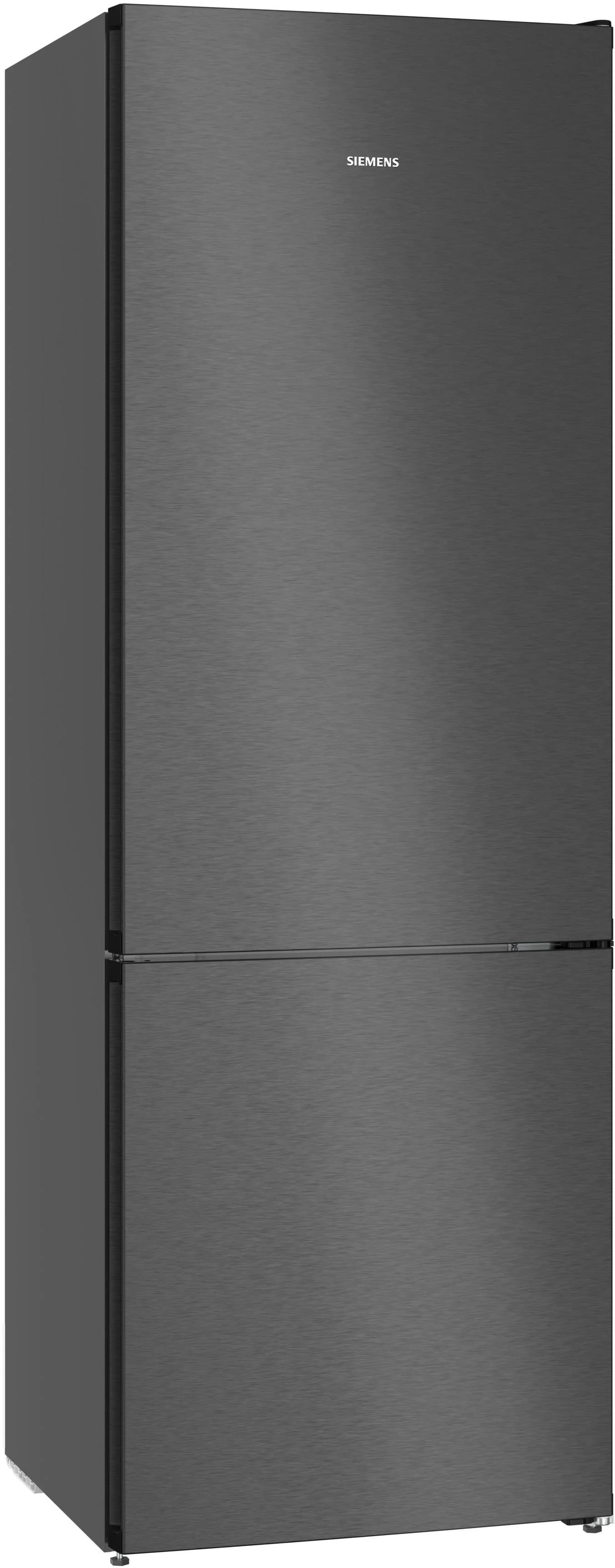 SIEMENS Kühl-/Gefrierkombination KG49NVXCG Schwarz LED-Innenbeleuchtung