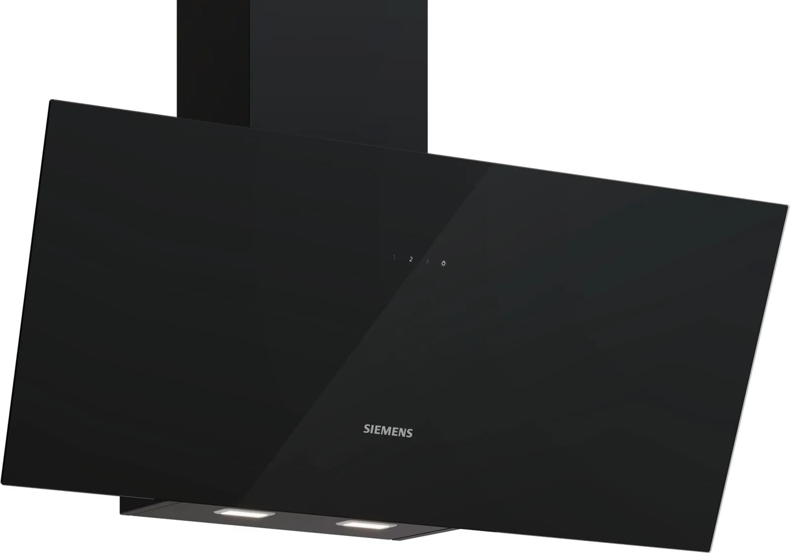 SIEMENS Kopffreihaube LC95KDF61 Schwarz Glas Touch LED
