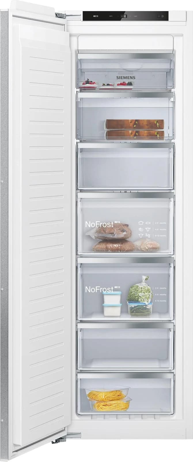 SIEMENS Einbaugefrierschrank GI81NACD0 Weiß NoFrost