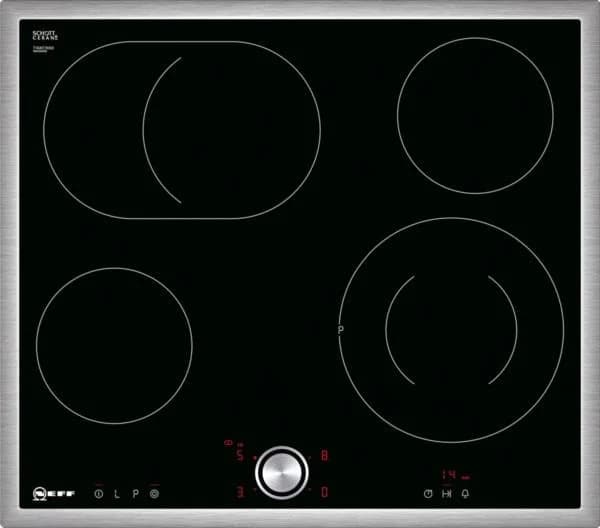 NEFF Elektro-Kochfeld T16BT76N0 Schwarz mit TwistPad® Bedienung