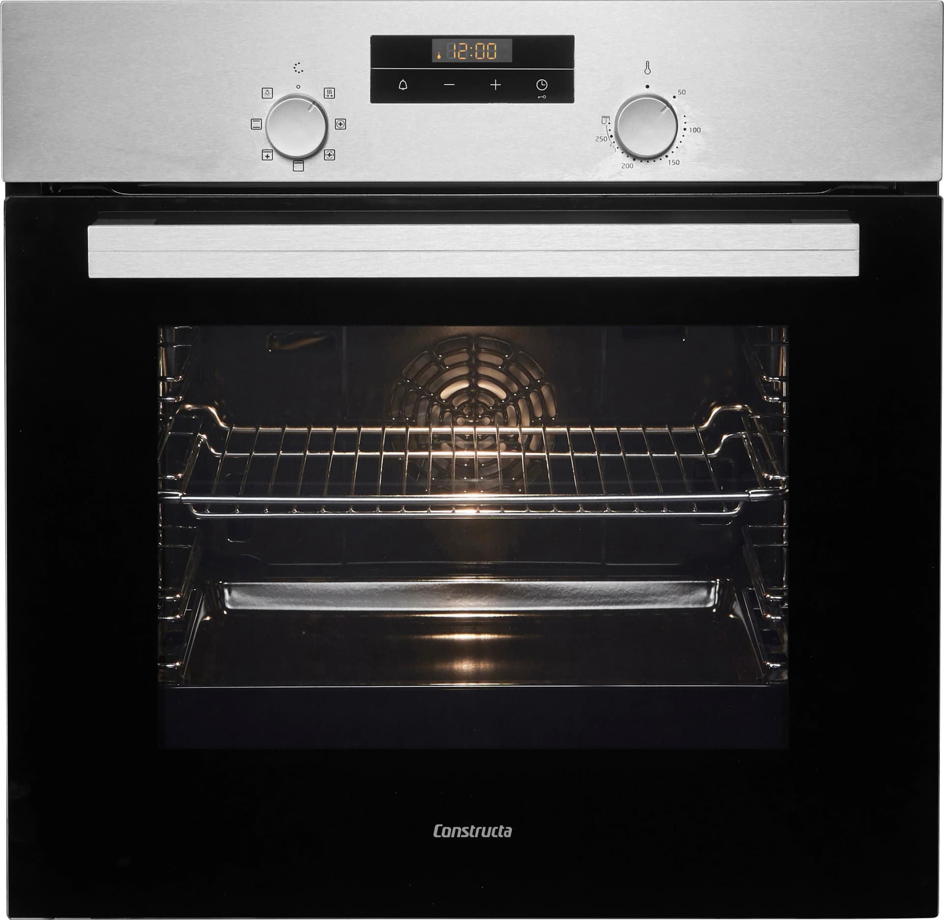 CONSTRUCTA Einbaubackofen CF2M50050 Silber