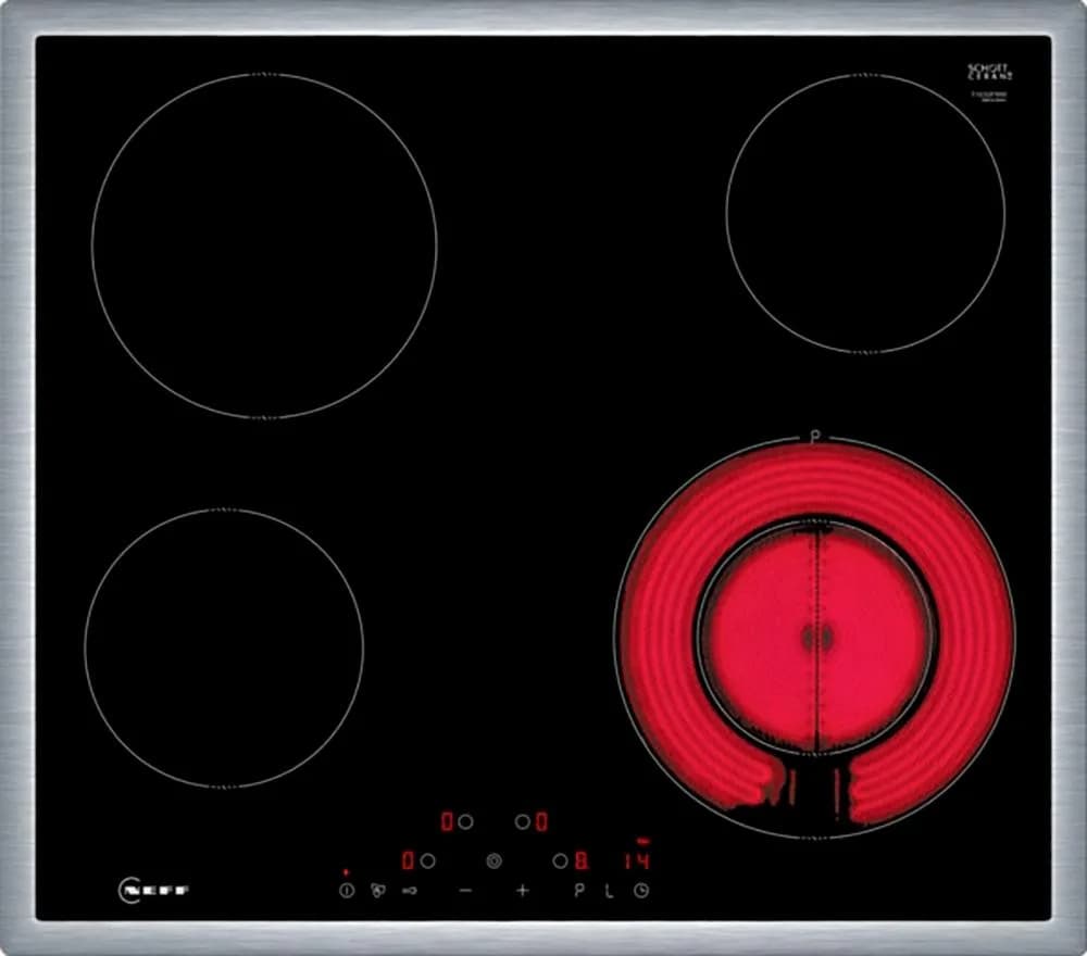 NEFF Elektro-Kochfeld T16SDF9R0 Schwarz Touch-Control