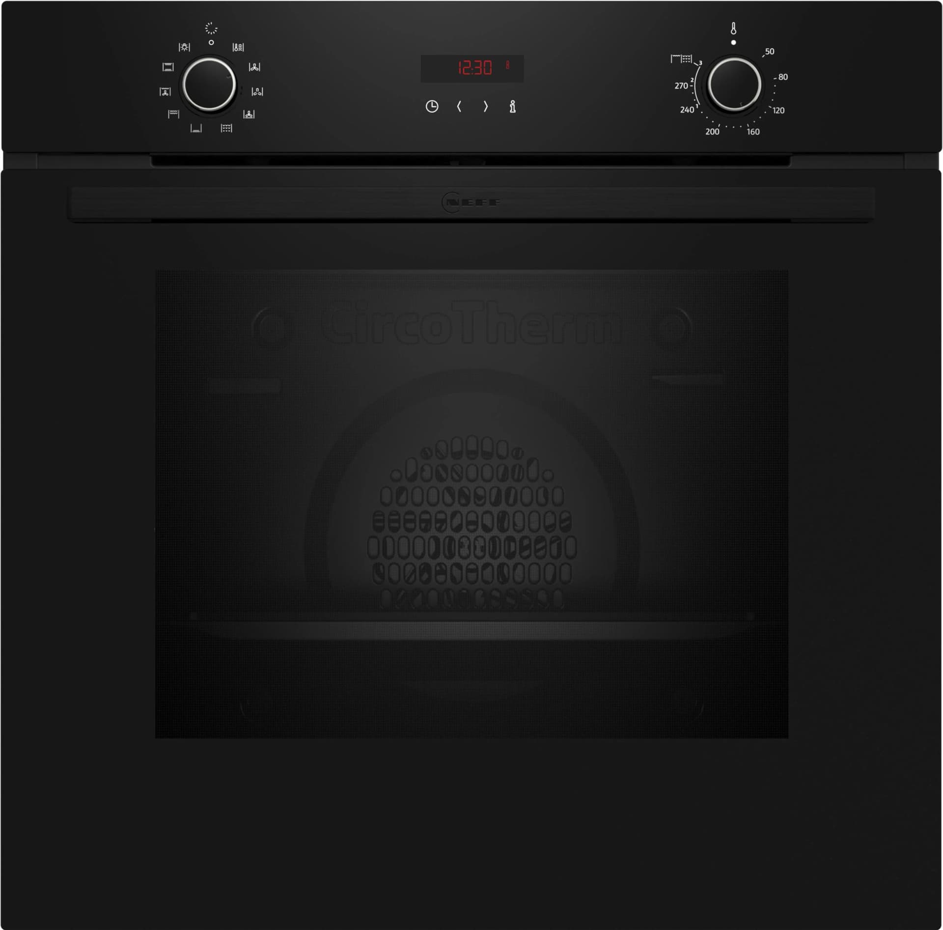 NEFF Pyrolyse Backofen B2CCG6AK3 Schwarz 60 cm