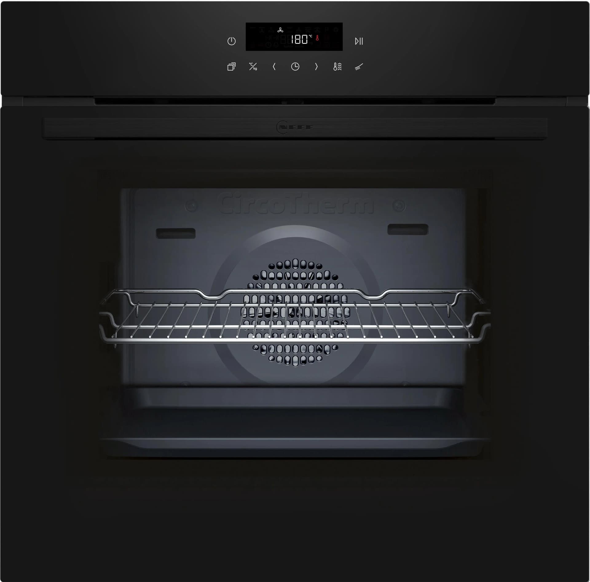 NEFF Pyrolyse Backofen B2CCJ7AK3 AirFry-Funktion Schwarz
