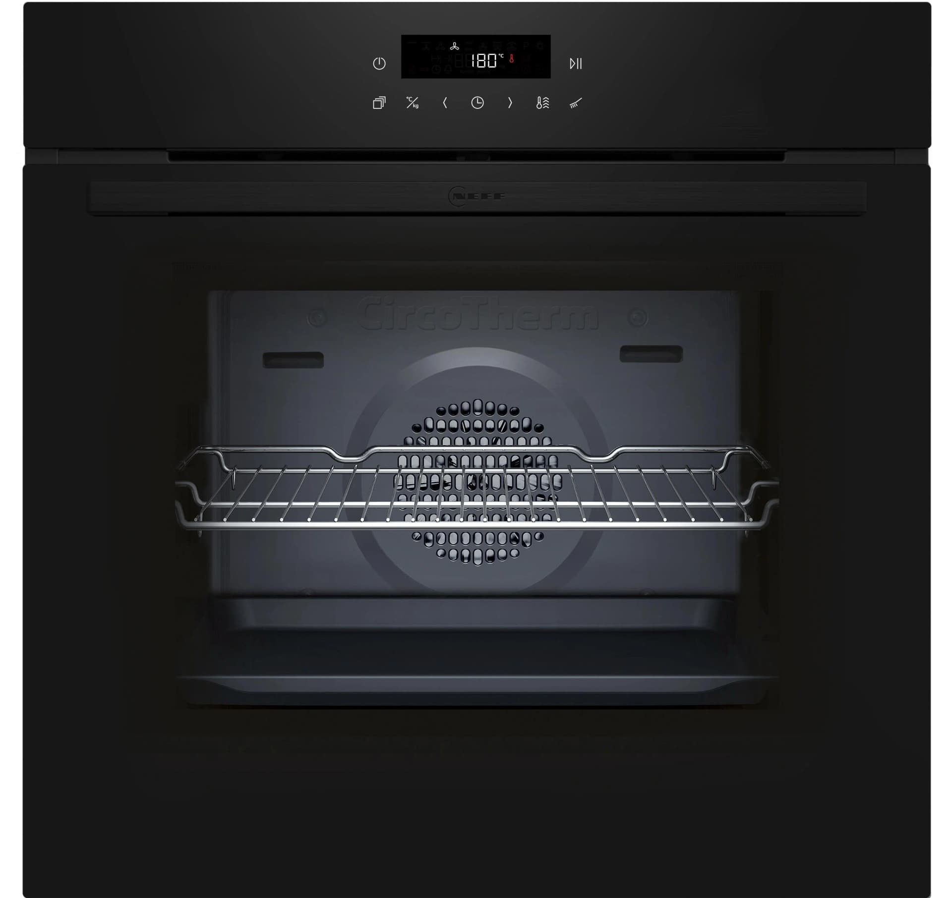 NEFF Pyrolyse Backofen B2CCJ7BK3 Air Fry Schwarz