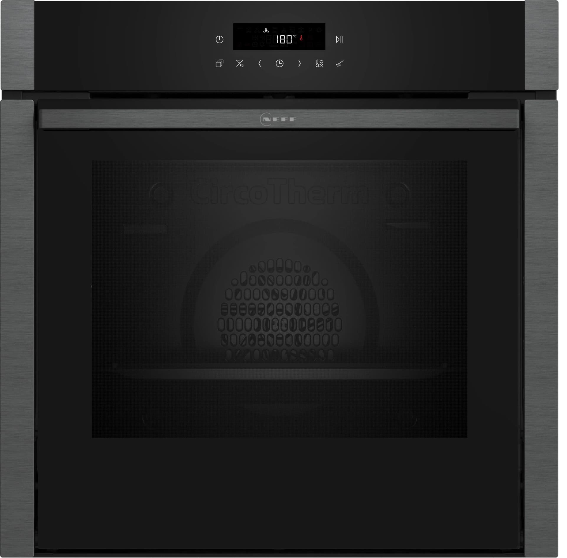 NEFF Pyrolyse Backofen B5ACJ7HG3 AirFry-Funktion Grau