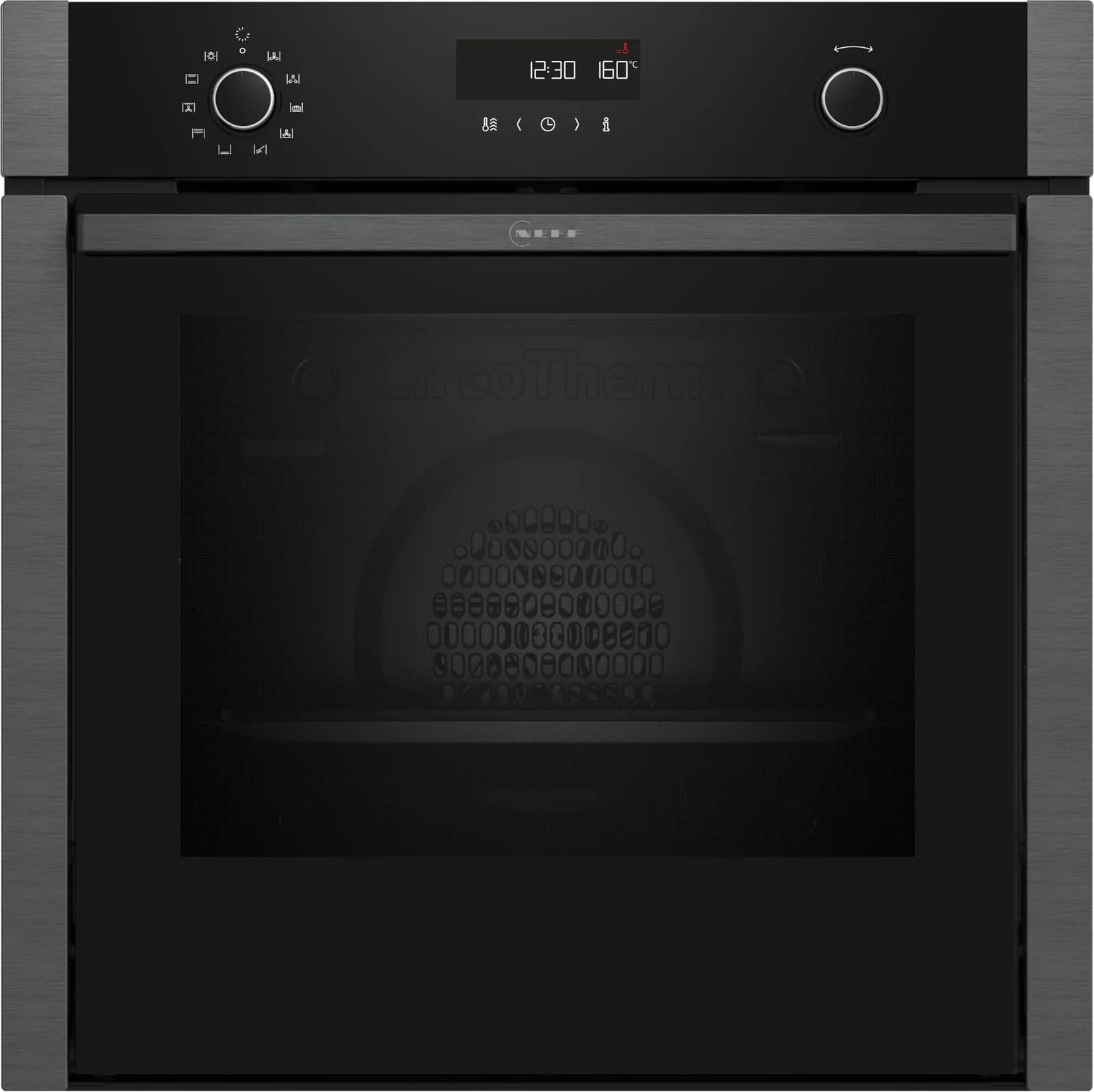 NEFF Pyrolyse Backofen B6ACH7AG3 A+ 71 Liter Graphite-Grey