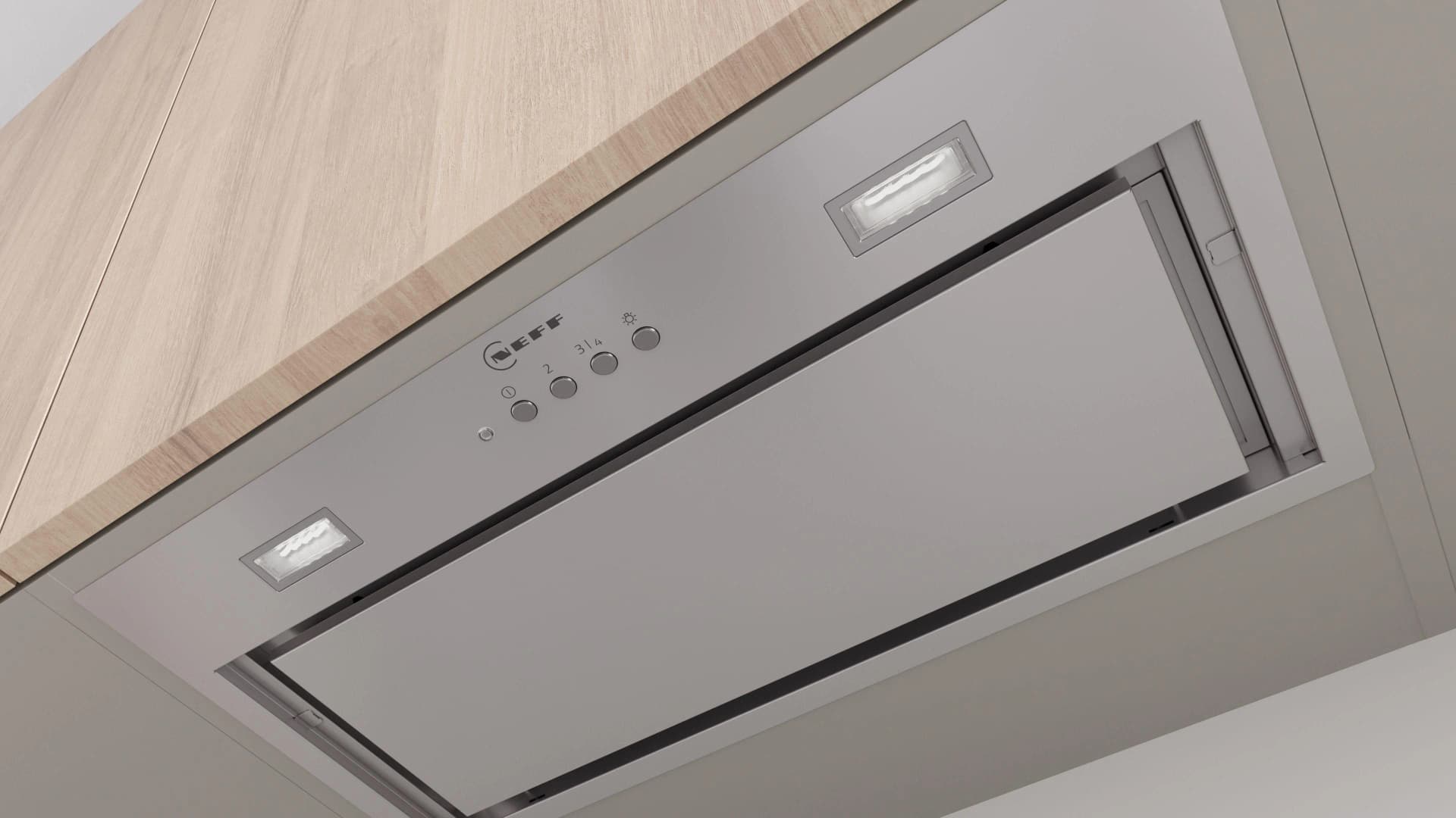 Neff D54NAC1N0 N 70 Dunstabzugshaube Edelstahl 52 cm