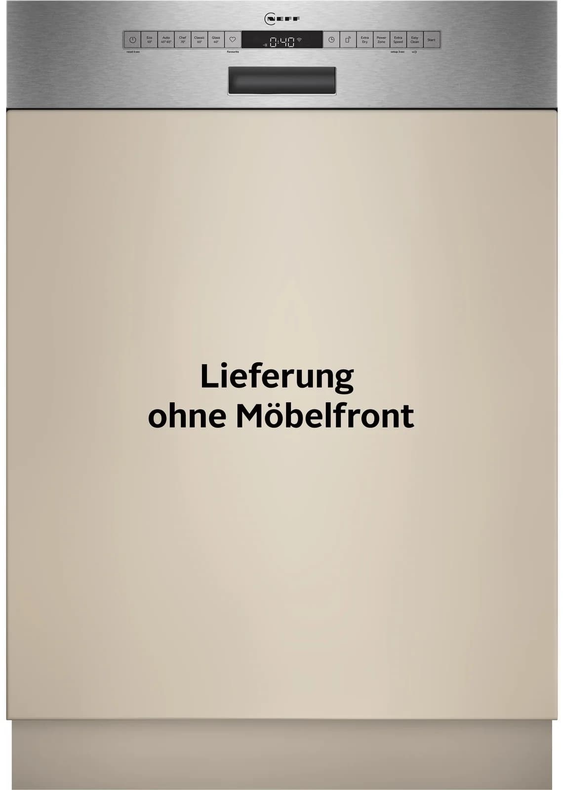 NEFF teilintegrierbarer Geschirrspüler S145HTS06E