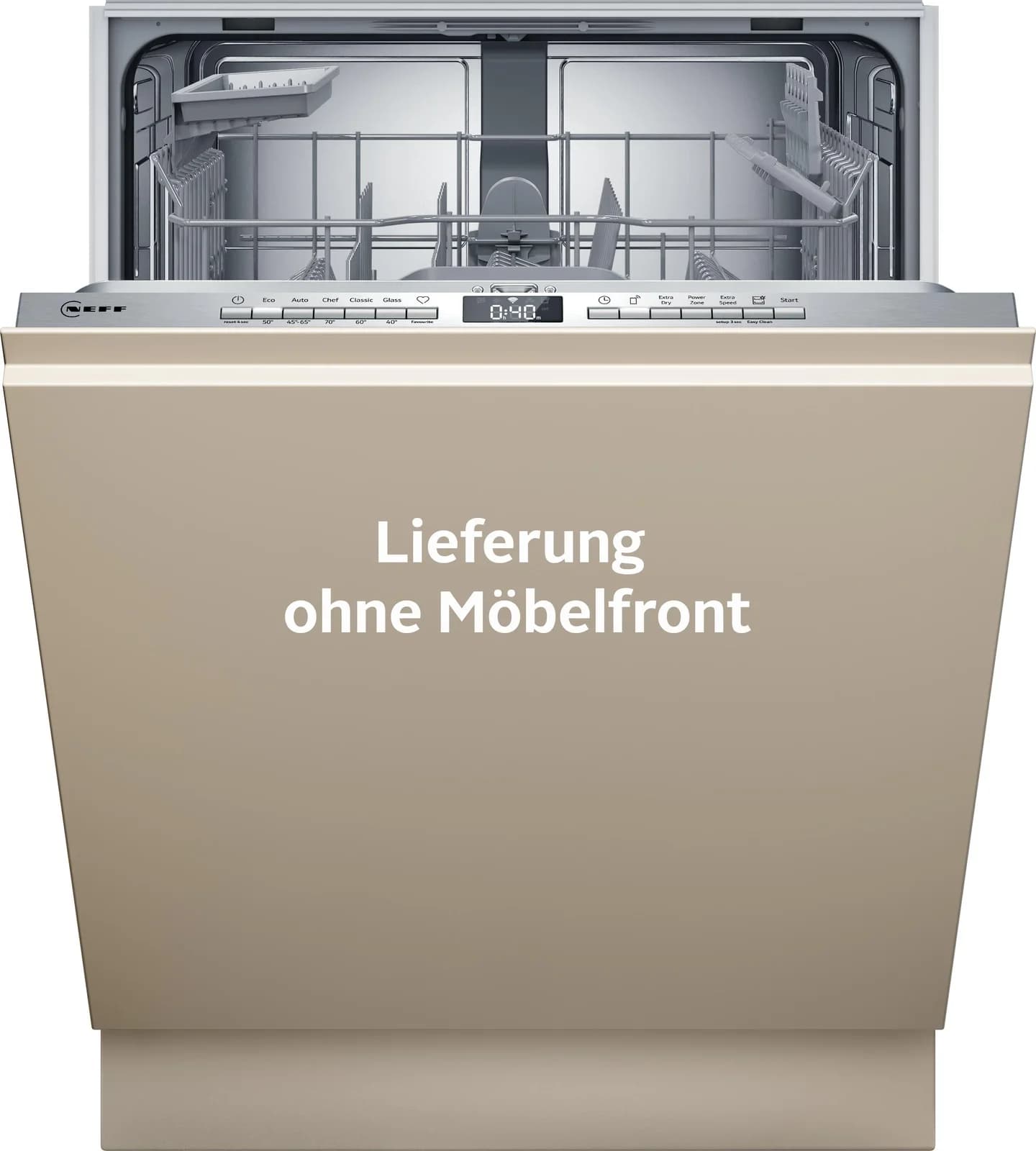 NEFF Geschirrspüler S155HTX06E Vollintegrierbar Weiß
