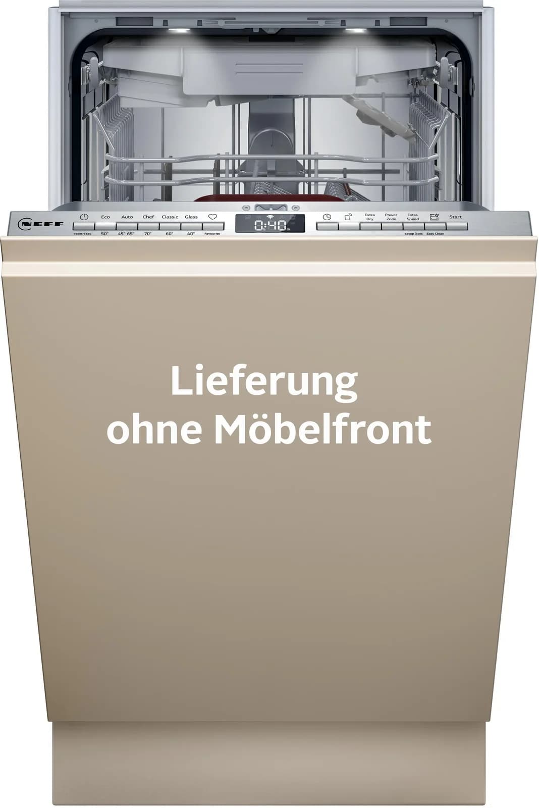 NEFF Geschirrspüler S855EMX34E Vollintegrierbar Weiß