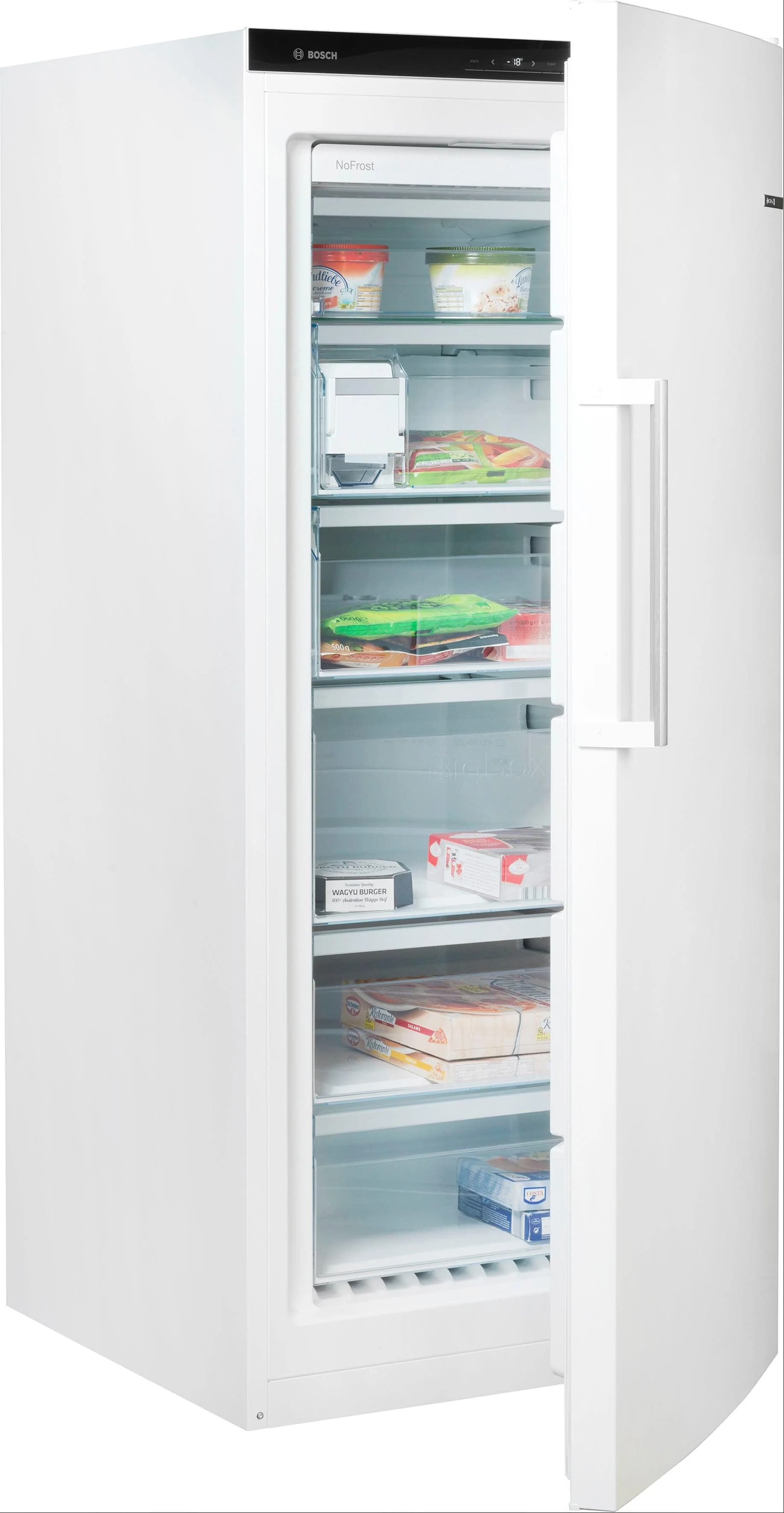 BOSCH Gefrierschrank GSN51AWDV NoFrost Weiß