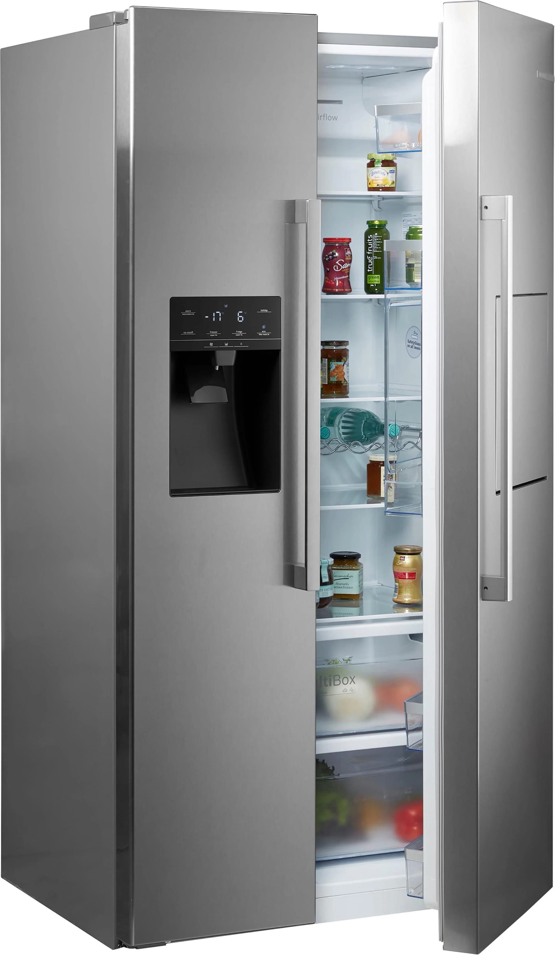 Bosch Side-by-Side KAG93AIEP No-Frost Kühlschrank 560 Liter Silber - Bild 2