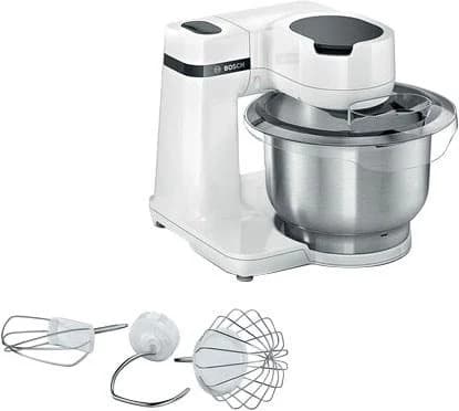 Bosch Küchenmaschine Serie 2 MUMS2EW00 Edelstahlschüssel Weiß - Bild 2