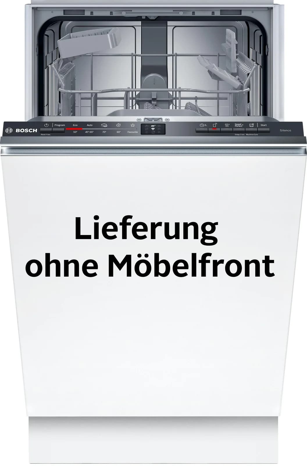 Bosch Geschirrspüler SPV2HKX42E Vollintegrierbar Silber