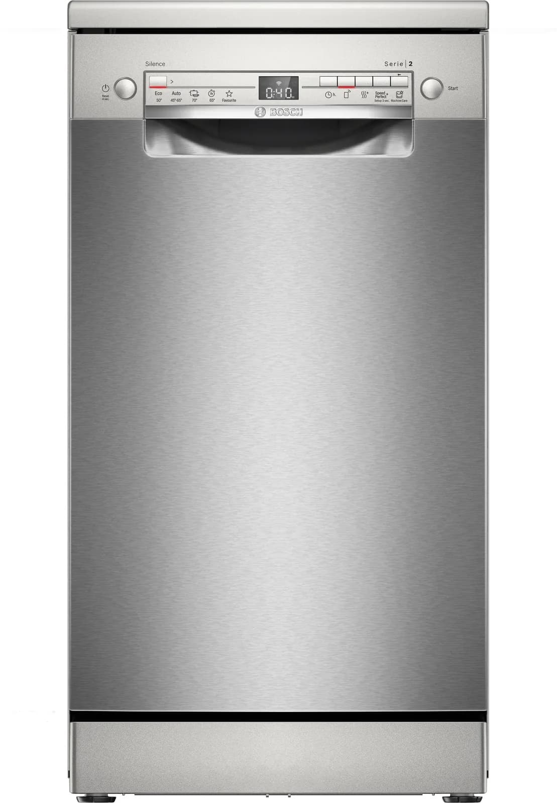 BOSCH Standgeschirrspüler SPS2HMI42E Silber