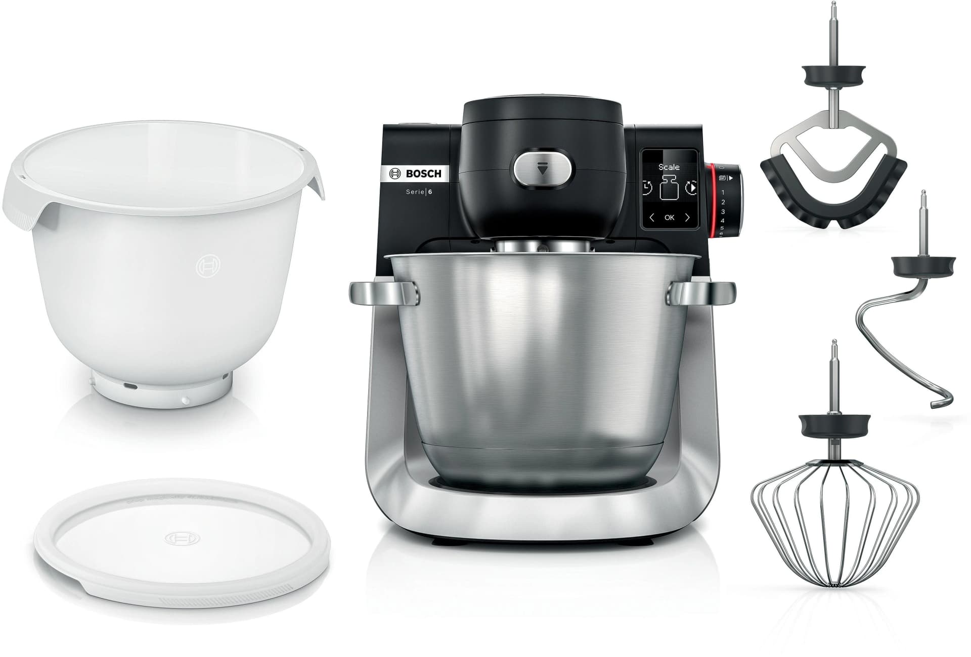 Bosch Küchenmaschine MUMS6ZS18 Schwarz Automatikprogramme