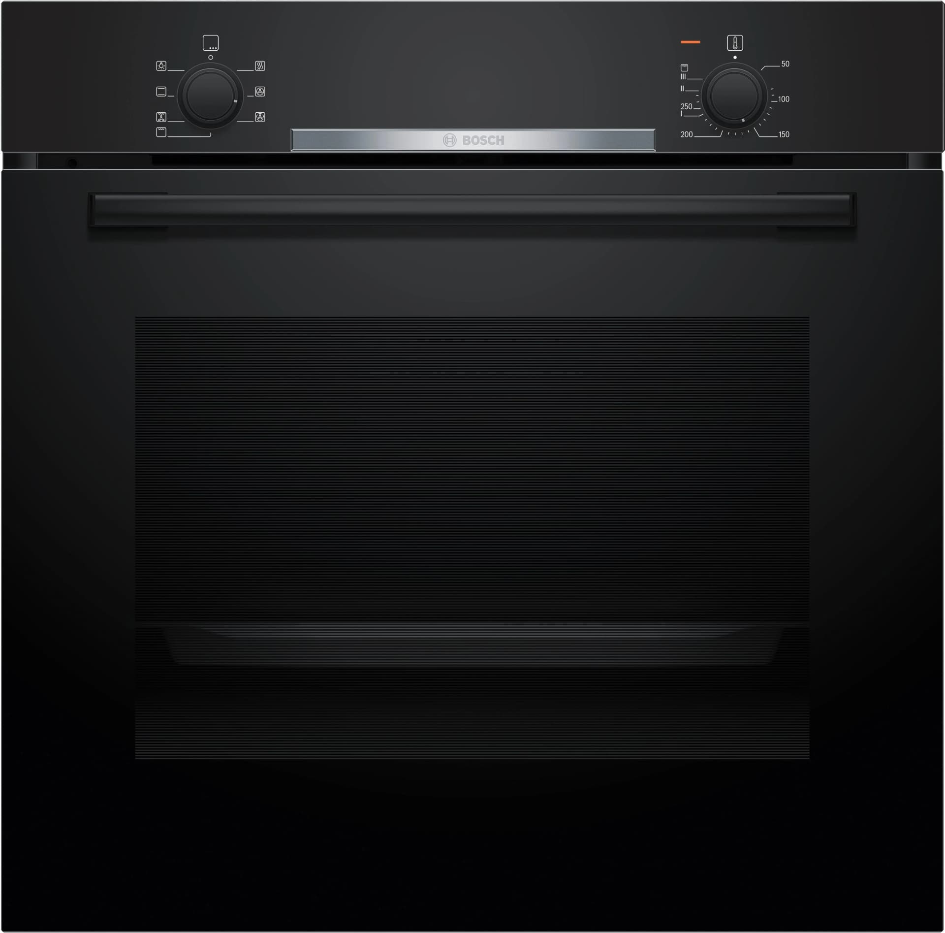 Bosch Einbaubackofen HBA510BA3 3D-Heißluft Schwarz