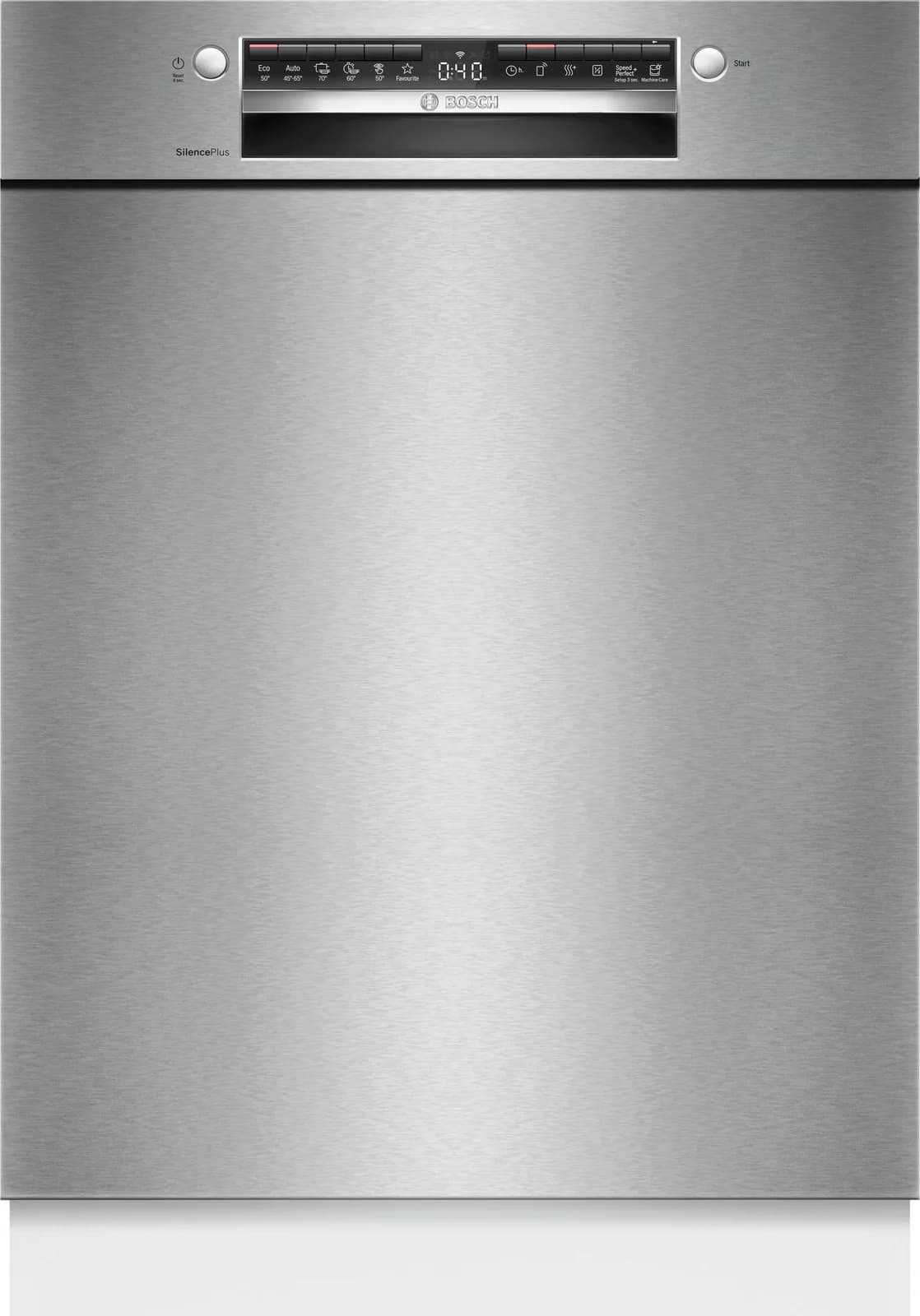 BOSCH Unterbaugeschirrspüler SMU4EAS28E Silber