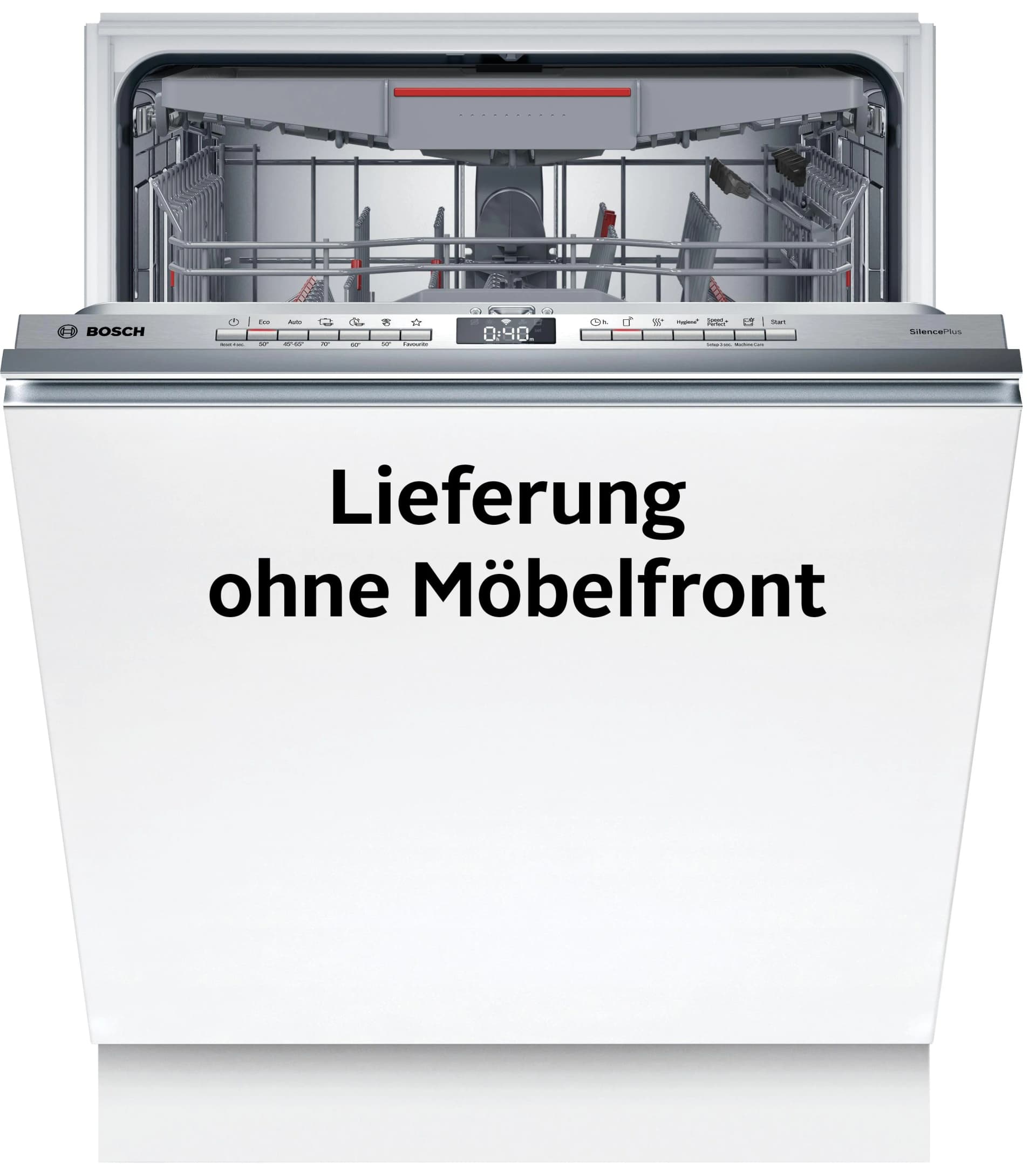 BOSCH Geschirrspüler SBV4ECX32E Vollintegrierbar Silber Besteckschublade