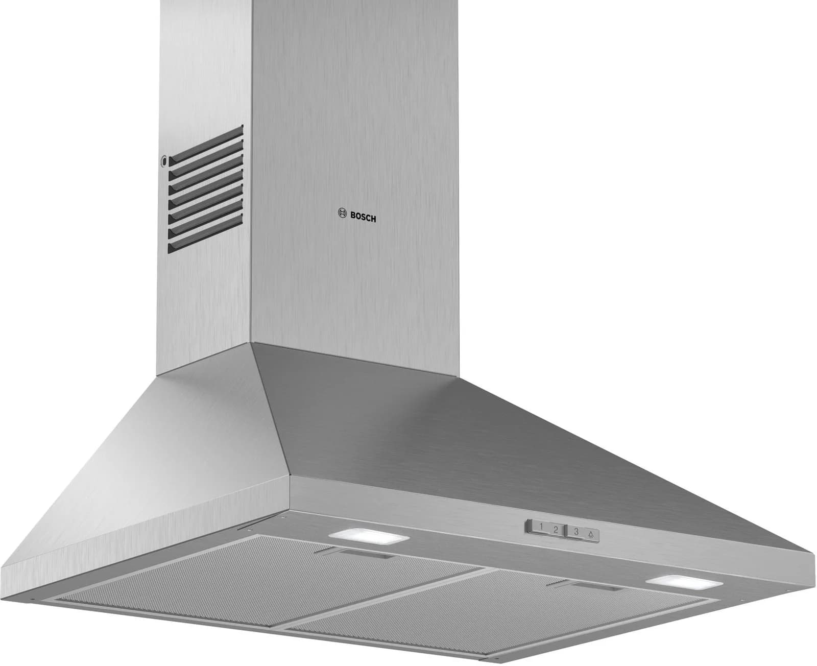 BOSCH Wandhaube DWP65BC51 Edelstahl silber