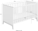 PAIDI Kinderbett Sten Grau Bild 3