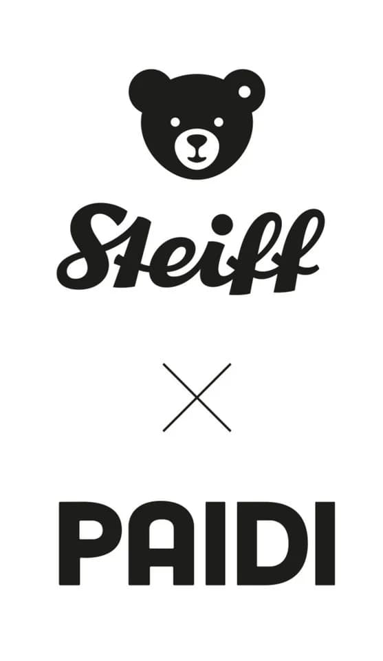 PAIDI Kopfteil Steiff by PAIDI Plüsch-Teddybär Beige Kantenschutz - Bild 5